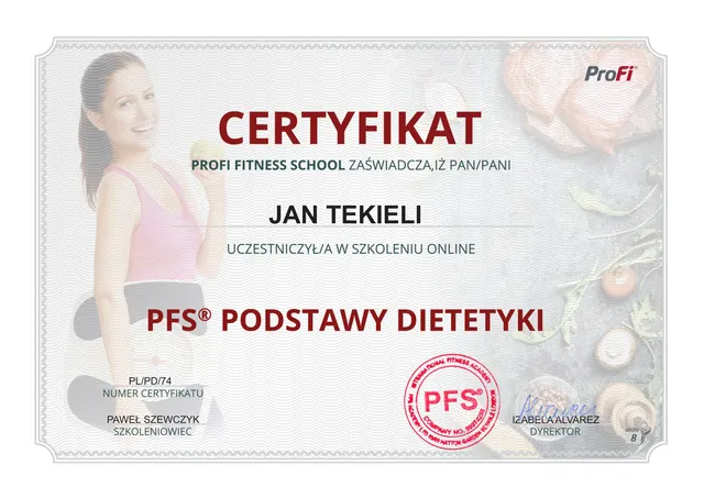 PFS Podstawy Dietetyki